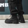 2024 новая мужская обувь весна и осень повседневные ботинки из кожи с большой головой толстая подошва внутренняя высота увеличение высокий верх кожаная обувь ботинки мартин 7531-H