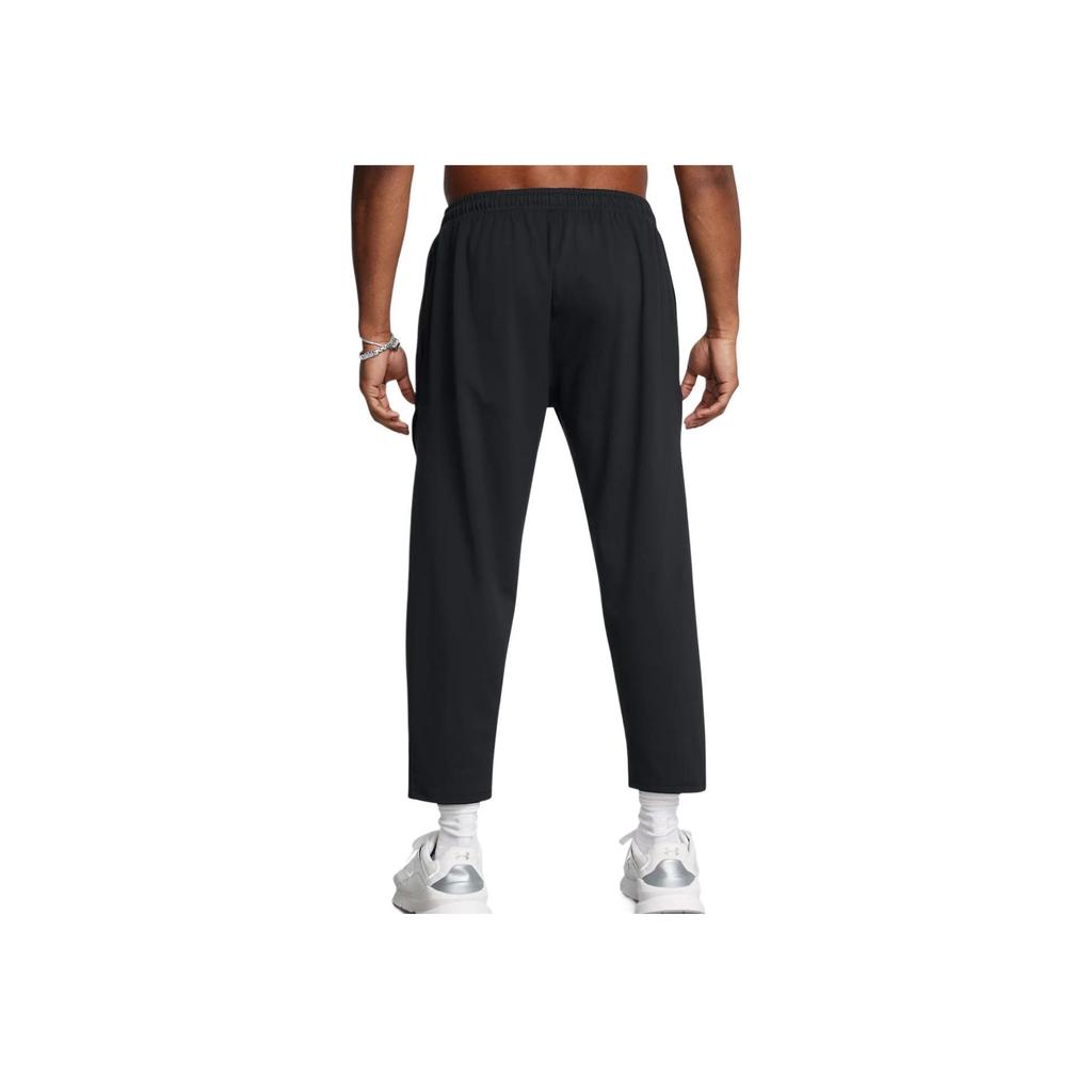 Under Armour UA Meridian Прочные Удобные Стильные Универсальные Шорты Три Четверти Повседневные Мужские шорты Черные 1386979-001