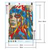 30x40cm DIY 5D  Full Drill Cross-stitch Embroidery Rhinestone Home Decoration