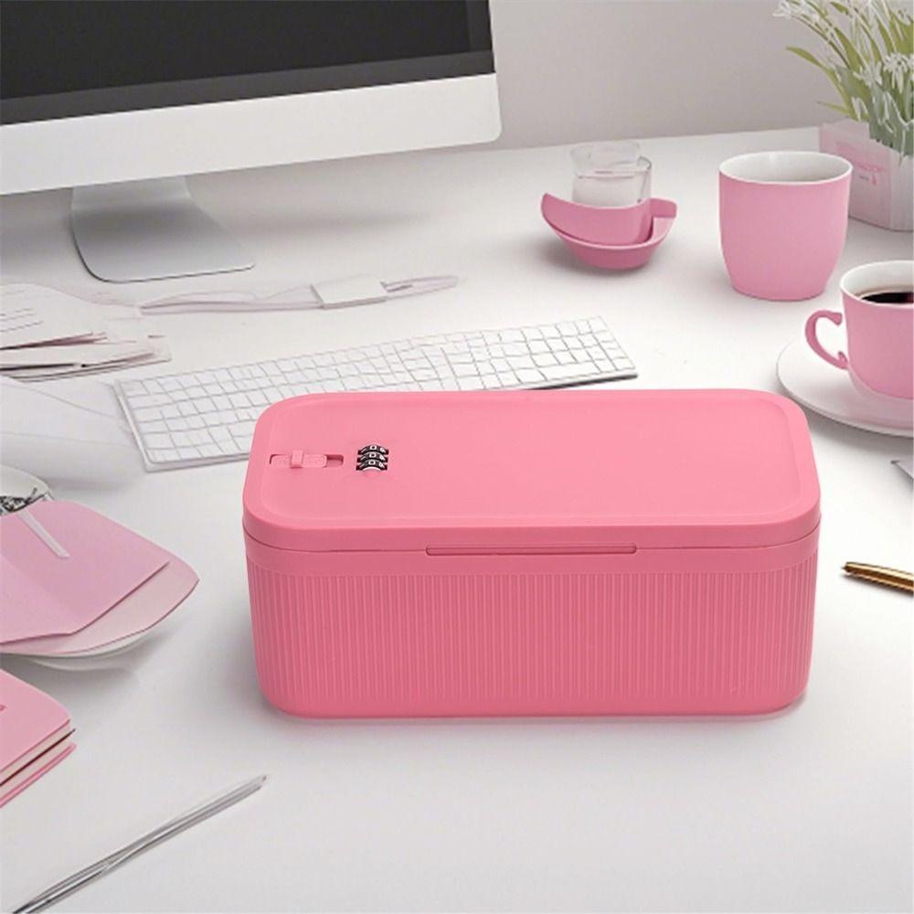 С кодовым замком Медицинский запирающийся ящик Безопасный контейнер для закусок Футляр для лекарств Дом Офис Путешествия