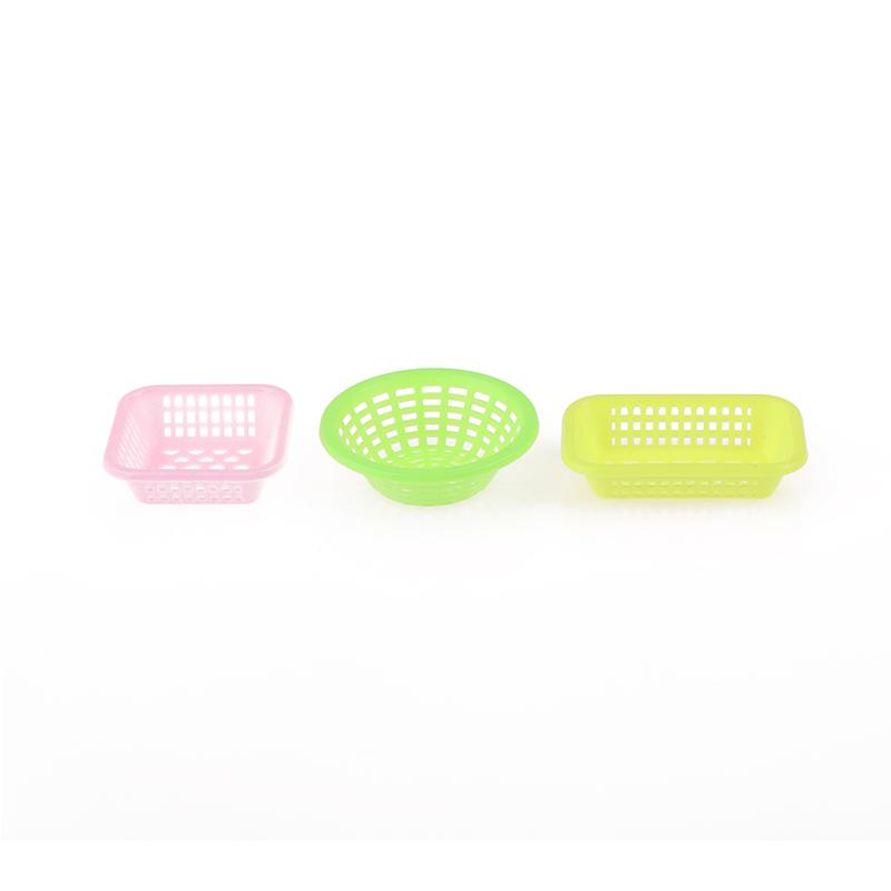 10 шт. 1:12 Миниатюрная корзина для хранения кукольного домика, мытье овощей, фруктов, корзин для еды, декор для кухни, аксессуары для игрушечного кукольного домика