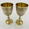 Royal Handmade Embossed Goblet 6" (Set of 2)