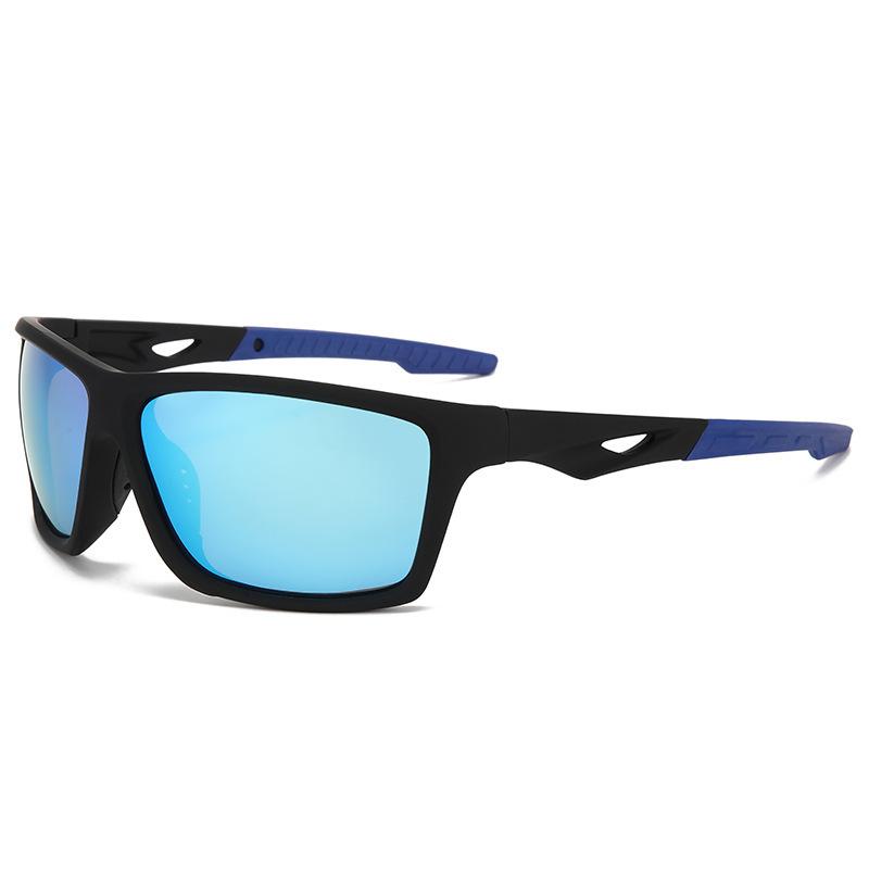 TAC Polarizing Glasses Elastic Paint Outdoor Cycling Glasses UV Protection Fishing Sunglasses Hiking Mountaineering Sunglasses Men