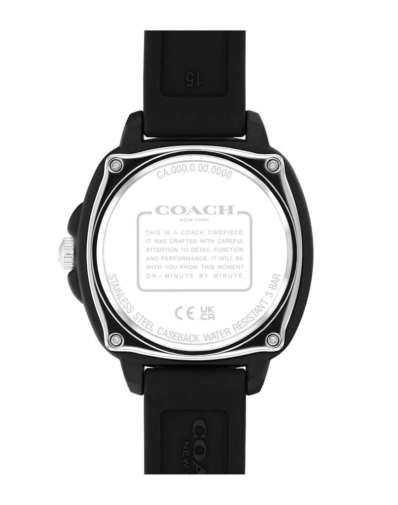 Часы KITT Черный циферблат Кожаный ремешок 14504470 [Coach][Авторизованный импорт] Женские