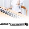 Rollup Piano Silicone 88 Keys Roll Up Piano Keyboards Hand Roll Piano Educational Gifts