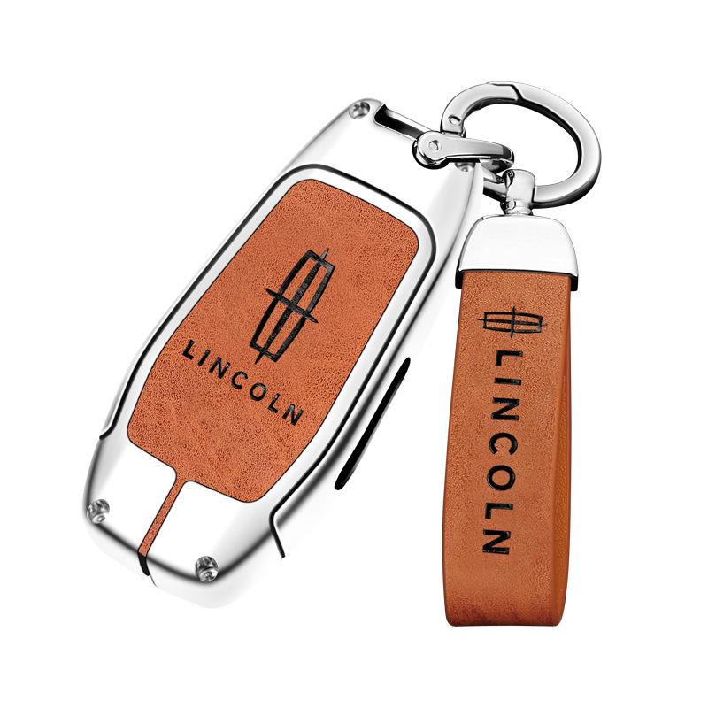 Высококачественный металлический корпус ключа для Lincoln MKZ, MKC, MKX (Старая модель)
