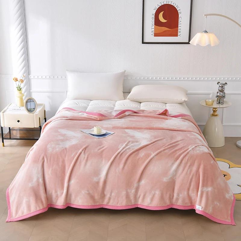 Белое цветочное одеяло, роскошное теплое, пушистое, мягкое, уютное фланелевое одеяло для дома, дивана, кресла, декоративное одеяло для спальни, кровати