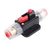 Auto 12V 60 Amp Car Boat Audio Manual Reset Circuit Breaker Switch Fuse Support