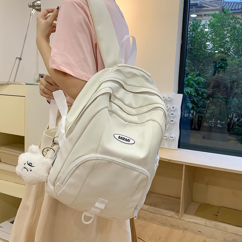 [ZESU] backpack ladies Commuting to school large capacity South Korea rucksack girls unisex backpack high school student casual bag outdoor junior