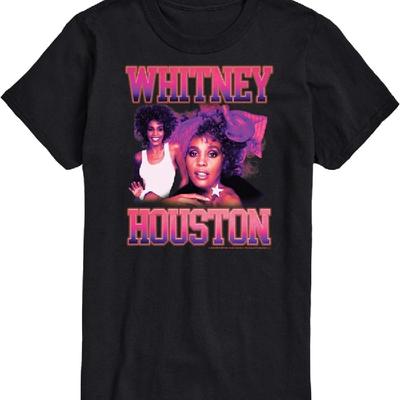 HYBRID APPAREL - Уитни Хьюстон - Vintage Whitney - Мужская футболка с коротким рукавом и графикой