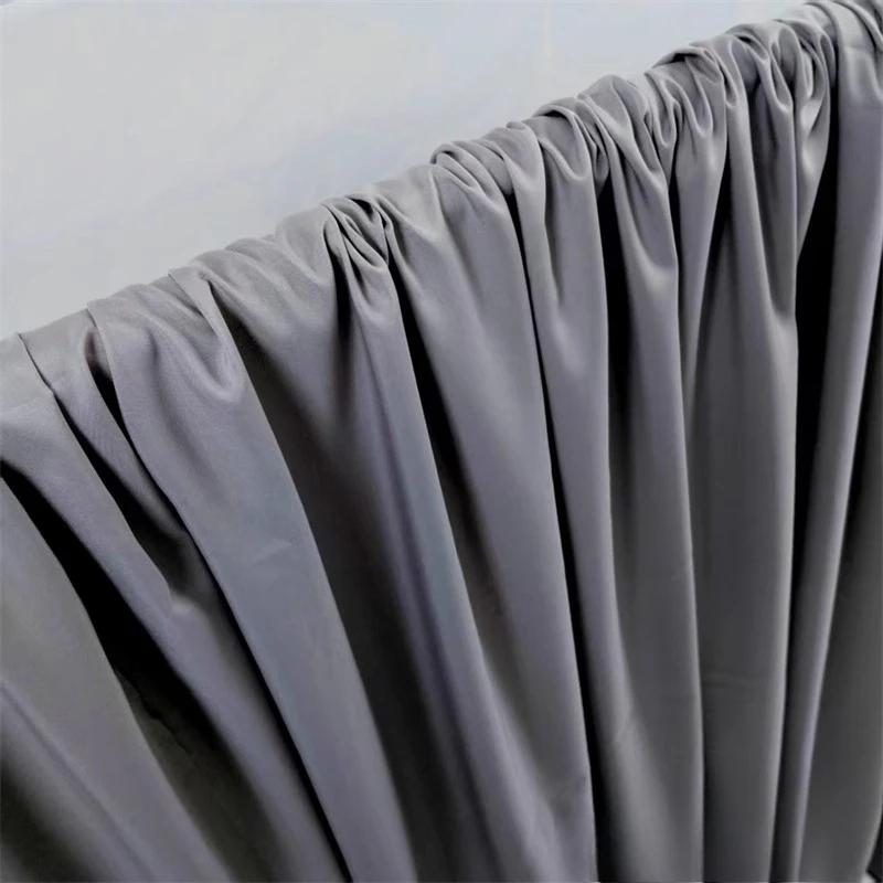 Однотонная красная бордовая ржавая шифоновая ткань драпировка жоржет для платья юбки рубашки украшения платья ручная работа DIY материал для одежды