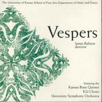 CD КОЛЛЕДЖ ИЗОБРАЗИТЕЛЬНЫХ ИСКУССТВ - Vespers CDKU394 БЕЗ ЛЕЙБЛА Не Япония Классика Б/У