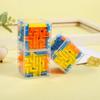 3D лабиринт, волшебный куб, прозрачный шестигранный куб-головоломка, катящийся мяч, игра-лабиринт, игрушки для детей, развивающие