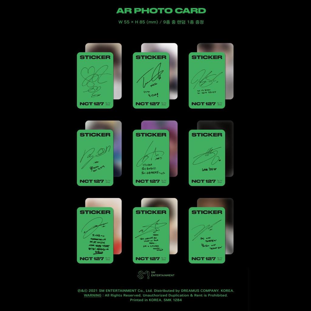 NCT127 - Sticker Jewel Ver.