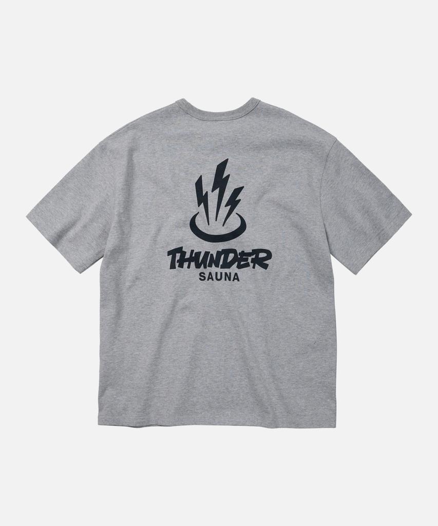 FRIZMWORKS Thunder Sauna Logo Tee _ Gray