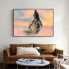 Lord Shiva Wall Art Canvas Paintings Hindu Gods Home Decorative Posters and Prints Hinduism Pictures For Living Room No Frame