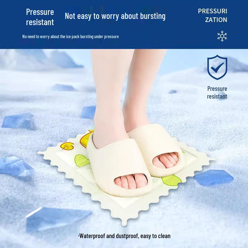 Летняя охлаждающая подушка со льдом: Студенческий, Подходит для домашних животных, Не требует воды