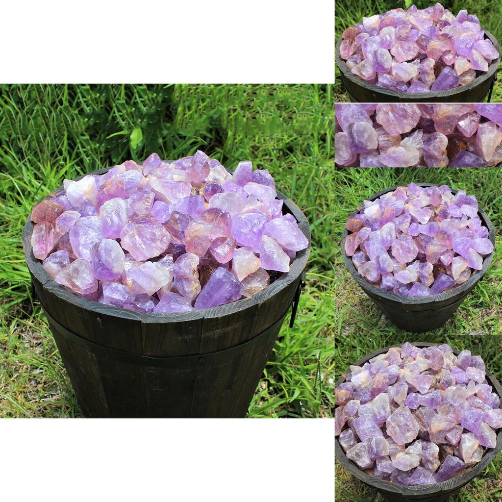 Natural Rough 100g Amethyst Gravel Stone Quartz Crystal Gemstone Home Decor