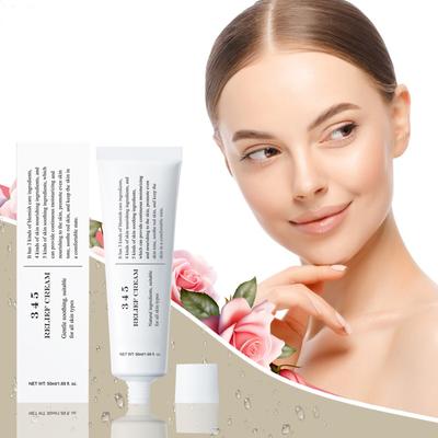 2шт 345 Успокаивающий крем, 50 мл 345 Крем, подходит для кожи с акне и жирной кожи, успокаивает, увлажняет и подходит для всех типов кожи