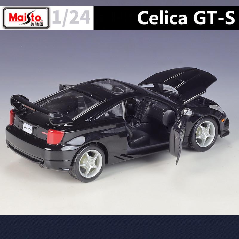 Maisto 1/24 Toyota Celica GT-S Сплав Спортивный Автомобиль Модель Литьевой Металл Гоночный Автомобиль Модель Транспортного Средства Симуляция Коллекция Детская Игрушка Подарок