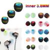 3.8mm Universal Headphone Replacement In-ear Earphone Ear Pads Cushion Earbuds Silicone Ear Tips