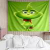 1PC Green monster Christmas Spirit K-pop music group Tapestry Accessories for Bedroom,Livingroom, dormitory Room Wall Decor Fan Birthday Gifts
