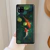 Чехол-картина с рыбой Кои для Samsung Galaxy A06 A05 A16 A26 A36 A56 A33 A32 A52 A15 A53 A13 A34 A54 A14 A35 A55