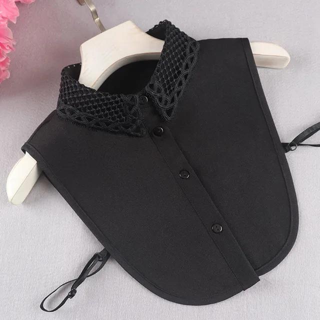 24 Styles Female Chiffon Fake Collar for Women Blouse Shirt False Collar Ladies Lapel Detachable Collar Female Decorative