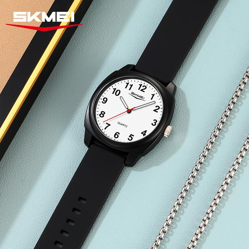 SKMEI 2643 Fashion Simple Quartz Watch for Men Waterproof Shockproof Ultralight Sports Quartz Mens Wristwatches 2108 Reloj