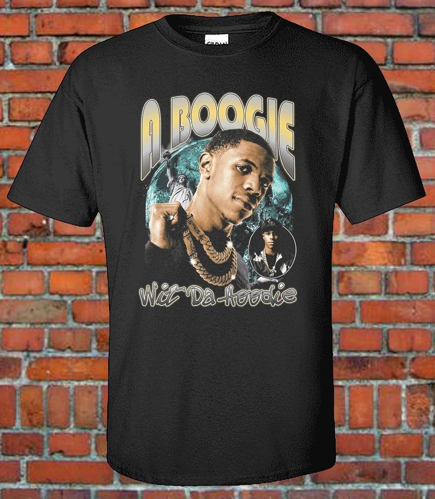 Retro Bronx Hip Hop Artist Graphic Tee Vintage Style Streetwear TShirt Boogie