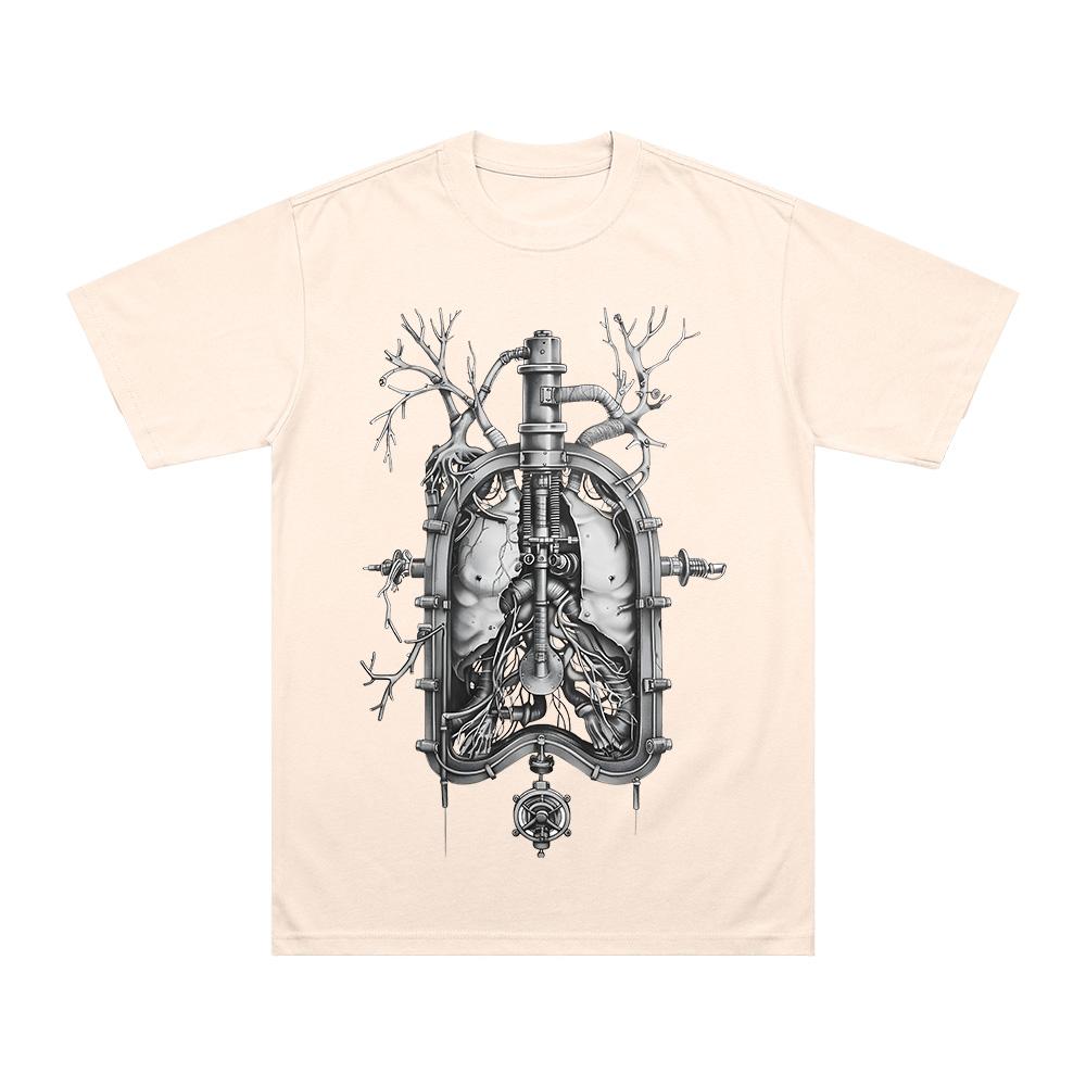 Iron Lung Horror Movie T-shirts Men Pure Cotton Vintage T-Shirts O Neck Tee Shirt Short Sleeve Clothes New Casual Unisex Tee Y2K