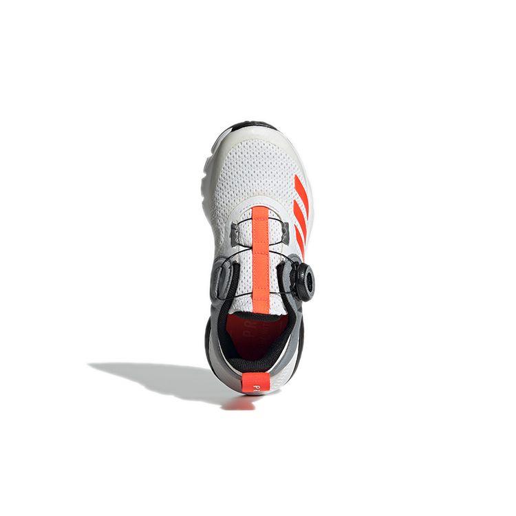 adidas Детские кроссовки ActiveFlex Boa J White Team Solar Orange, обувь — белый, серый FZ5056