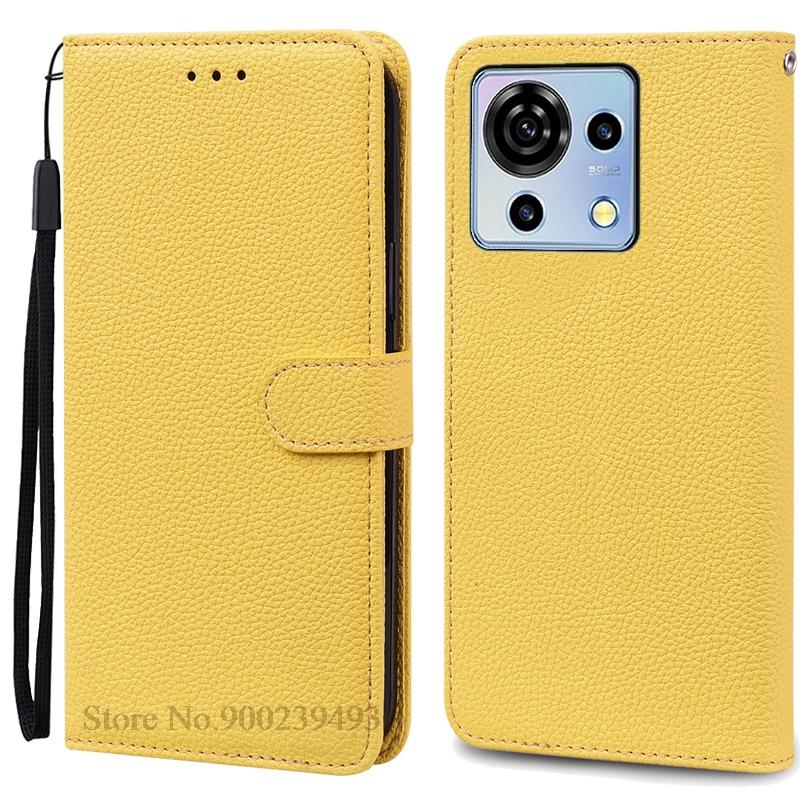 Для ZTE Blade V50 Vita Чехол-книжка кожаный флип-чехол для ZTE Blade V50 Vita Чехол-чехол для телефона Coque Fundas