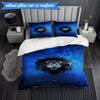 Warcraft game 3pcs K-pop music group Bedding set,Ideal for Bedroom, Dormitory,Including Duvet Cover And 2pcs Pillowcases,Fan gifts
