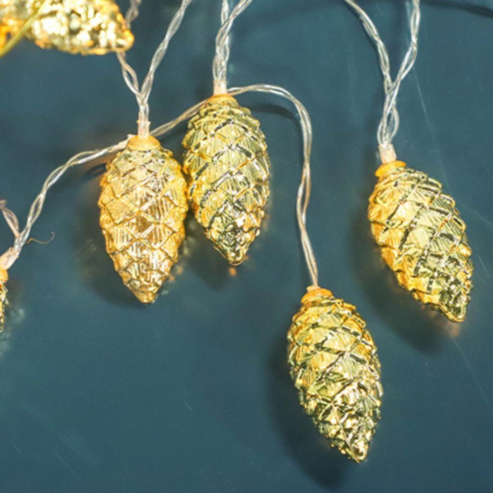 Flashing Lights Christmas Decorative Lights Simulation Decorative Lantern String  Shoot