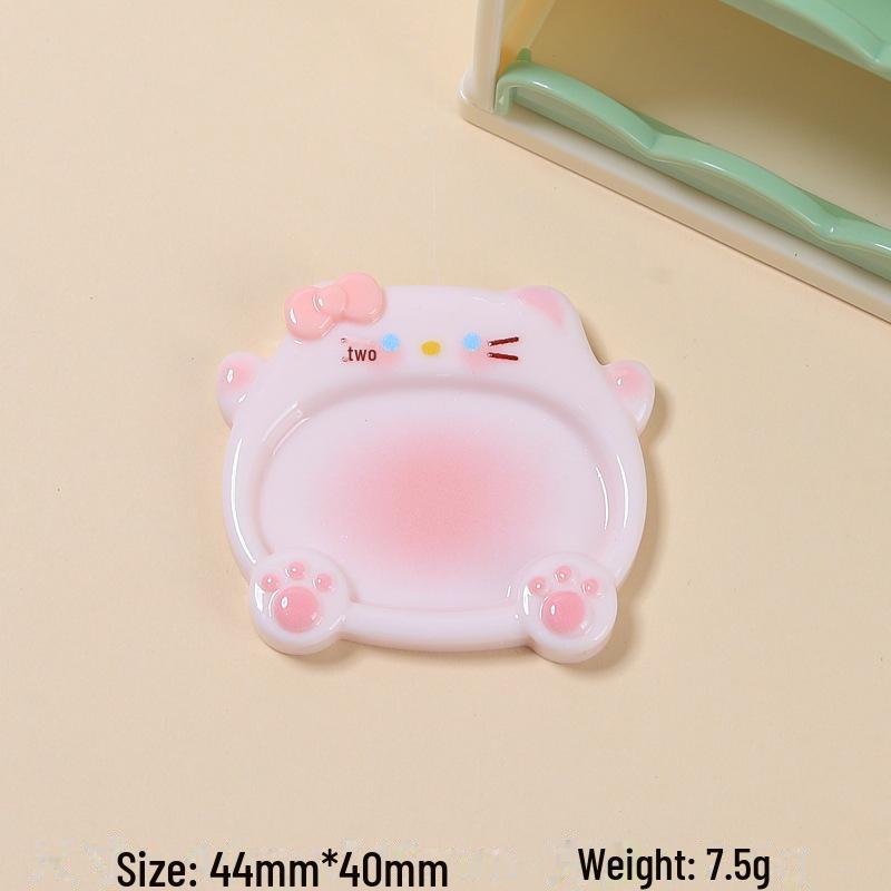 Милая смоляная пластина в виде животного для самостоятельного изготовления ювелирных изделий