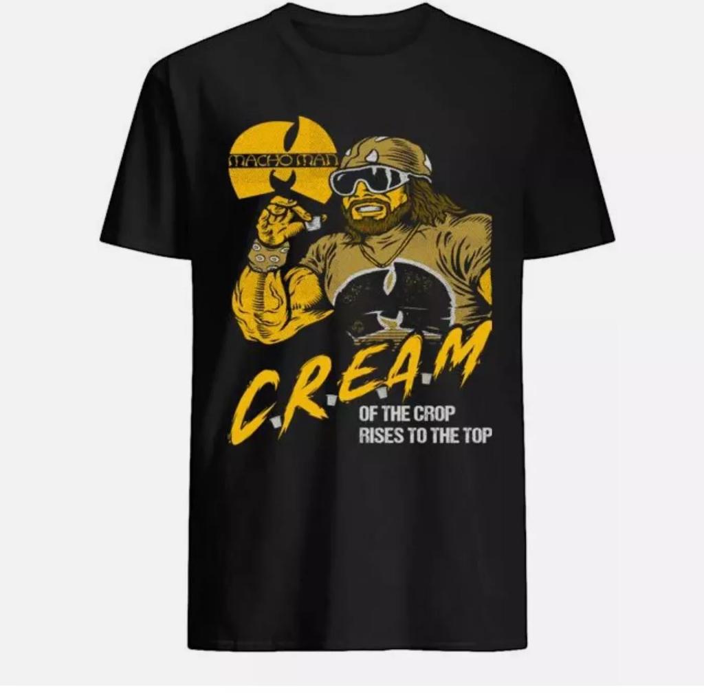 Футболка Randy Savage Macho Man Cream Of The Crop Rises To The Top