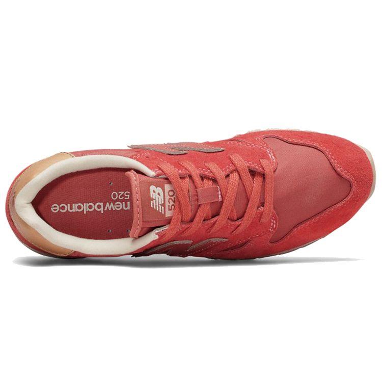 New Balance Nb 520 Повседневная Ткань Низкий Верх Марафонские Беговые Кроссовки Женские кроссовки Оранжевый WL520BC
