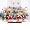 Wooden Christmas Decoration for Home Xmas Tree Pendants Christmas Wood Ornaments Navidad New Year Kids Gifts