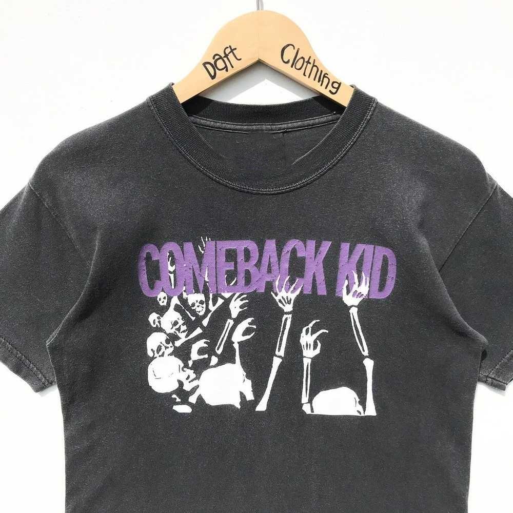 Comeback Kid black Cotton Shirt Retro Full size S345XL MI601 Unisex T-Shirt