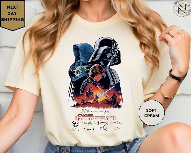 Vintage Starwars Revenge of the Sith Shirt Anakin Skywalker Shirt