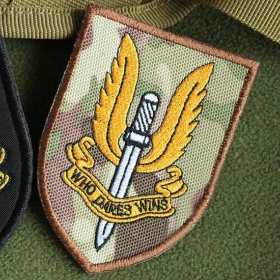 Красивая нарукавная повязка, которая осмелится выиграть моральный дух, военная повязка на руку, тактические нашивки