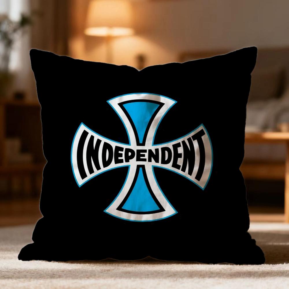 Модная наволочка I-IIndependent Skateboards, мягкая, стирающаяся, для дивана, кровати, путешествий, офиса