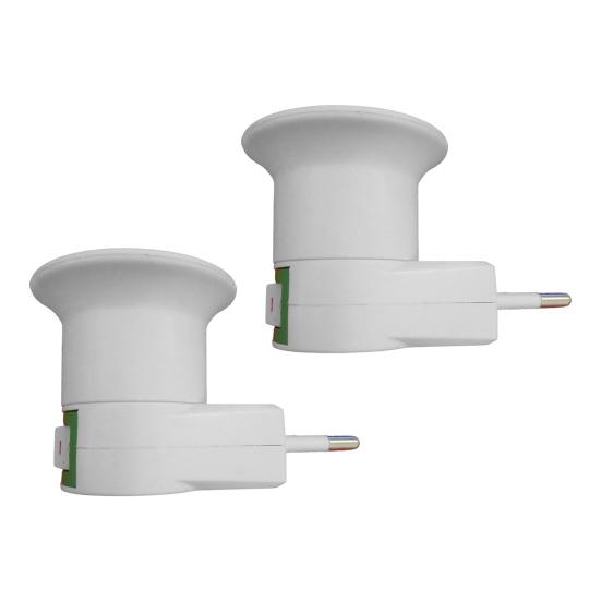 E27 EU Plug Lamp Light Holder Base Socket Converter Adapter with Control Switch