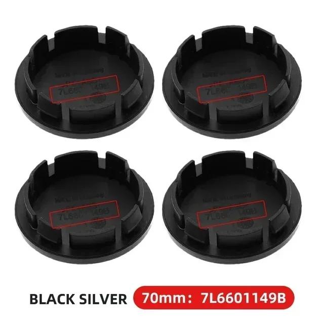 LVAXC1 40pcs 55mm 56mm 65mm 70mm Car Styling Wheel Center Cap Hub Covers Badge Accessories For VW Volkswagen Golf Sharan Passat Tiguan