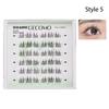 No Glue Needed Segmented Eyelashes Press on Self Adhesive Eyelashes Lash Clusters  Women's Beauty