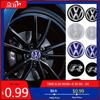 VW GTI GOLF 2026 Горячее для VW VOLKSWAGEN 56/60/65MM Колпачки ступицы колеса автомобиля Наклейка Накладки на диски шин Наклейка для Volkswagen VW GTI
