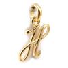 Les Trésors De Lily [K3661] - Позолоченный кулон «Буква H»
