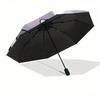 1pc Kuromi,Sanrio Automatic Umbrella-Foldable, Durable 8-Bone Design, Compact and Stylish, Great for Camping, Halloween, Christmas, Mother's