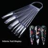 Острые накладные кончики ногтей, польский цветной инструмент для салона маникюра